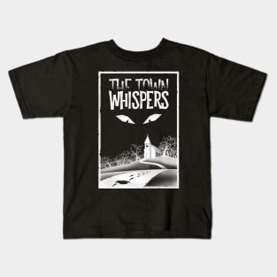 The Town Whispers Classic - Bordered Kids T-Shirt